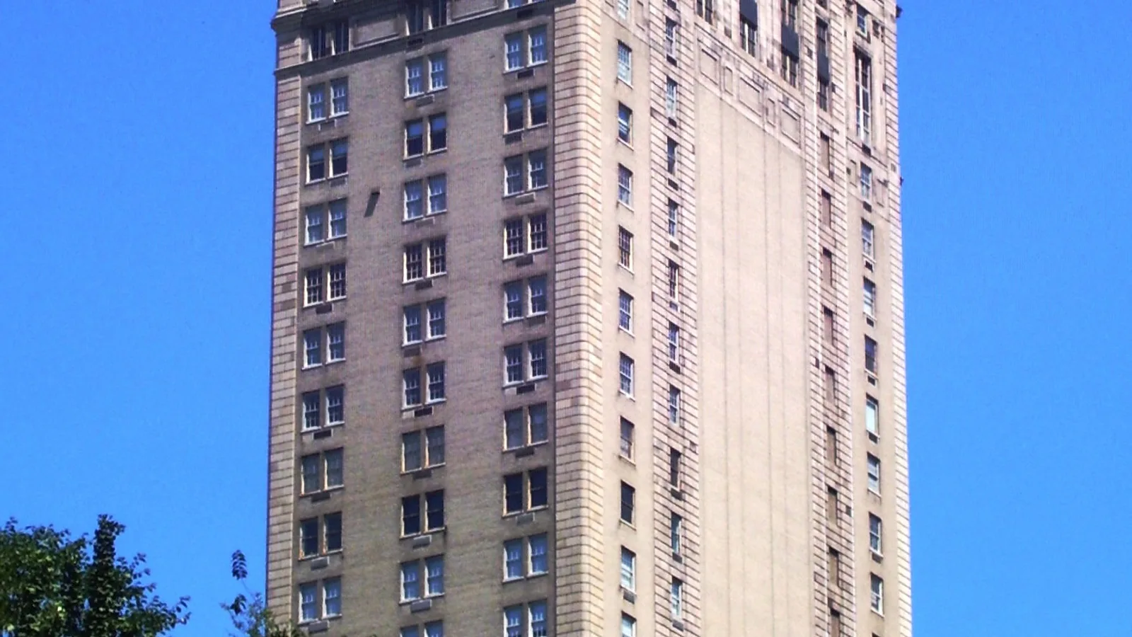 The Pierre Hotel at 795 Fifth Avenue at East 61st Street as seen from Central Park South.