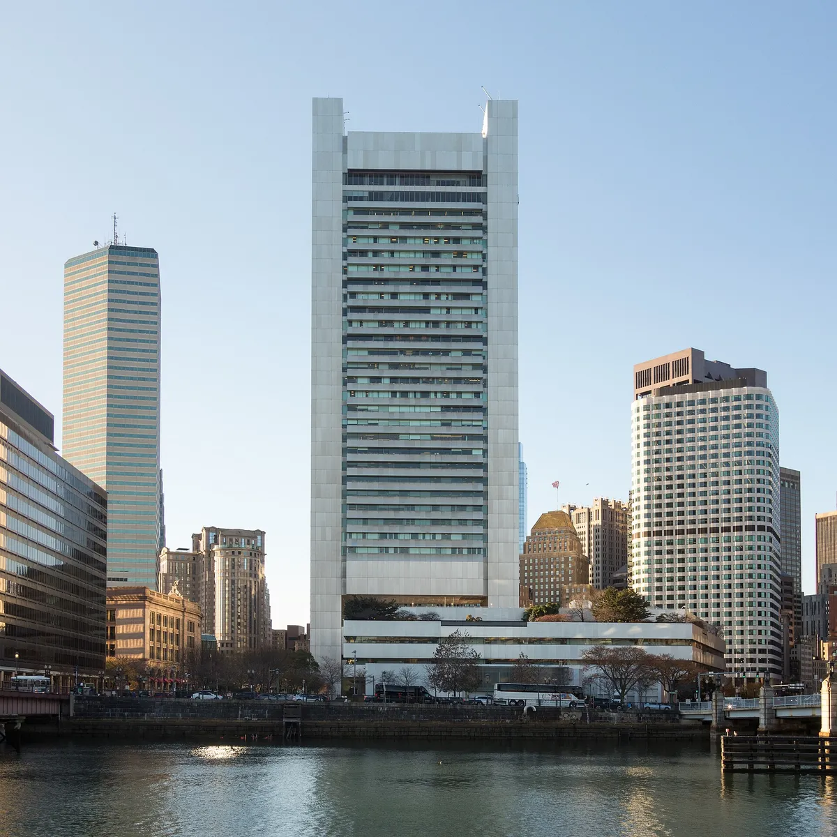 Federal Reserve Bank Building in Boston