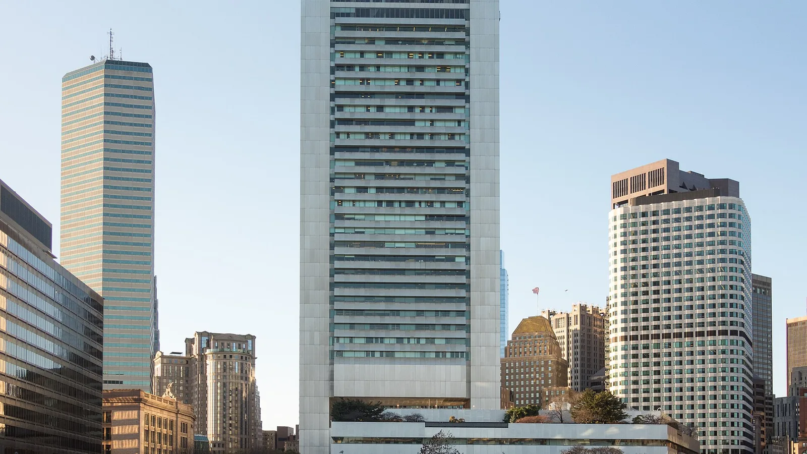 Federal Reserve Bank Building in Boston