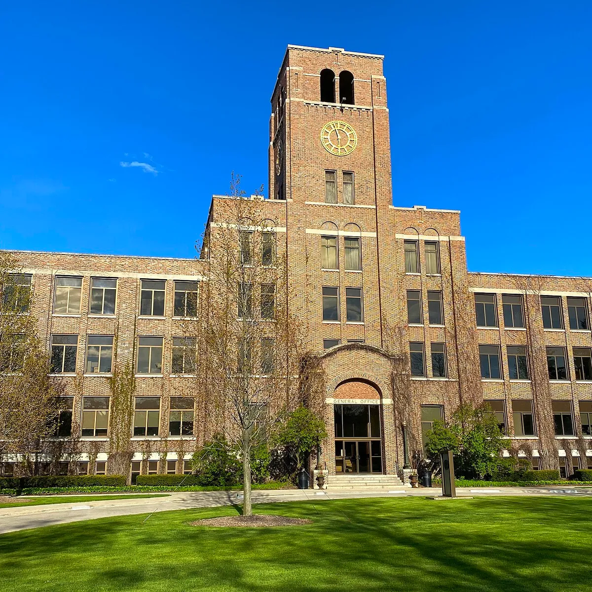 Kohler Company Main Office located at 444 Highland Drive in Kohler, Wisconsin as pictured in May 2021.